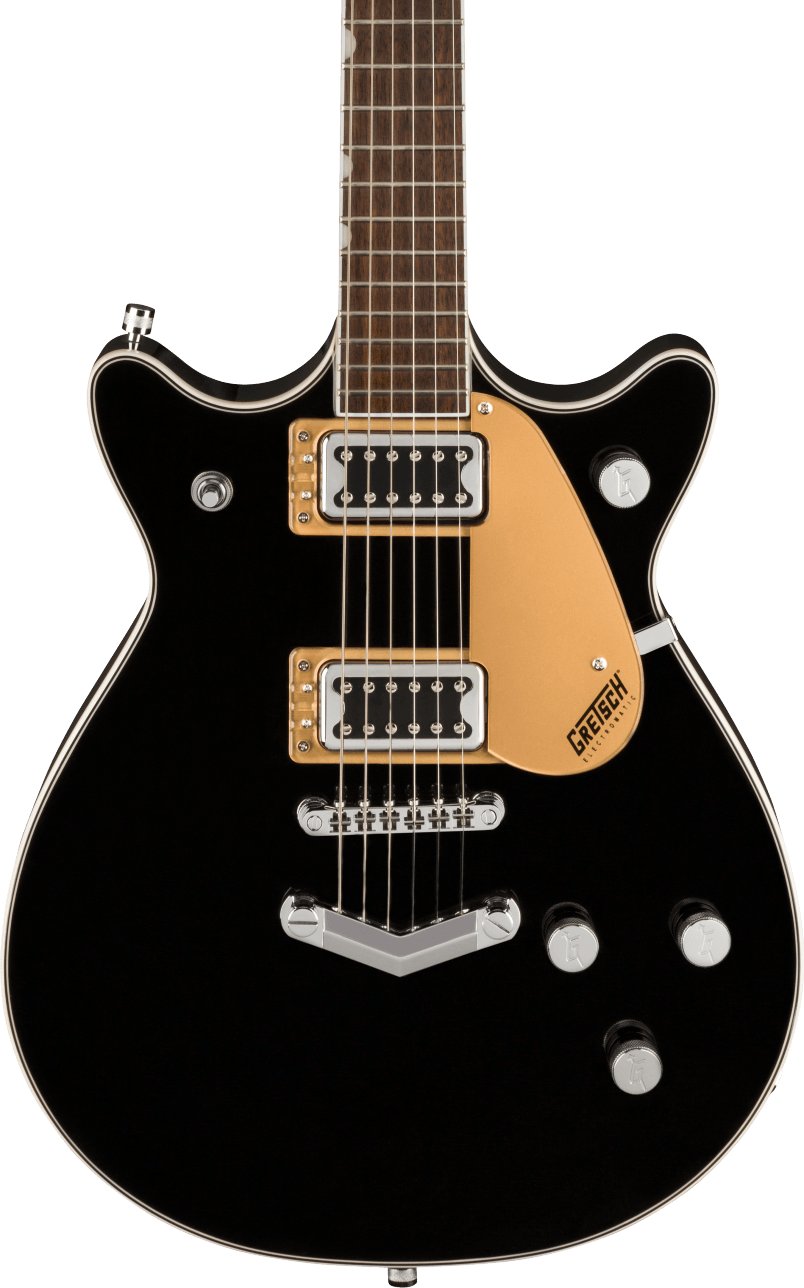 Gretsch G5222 Electromatic Double Jet BT Electric Guitar in Black